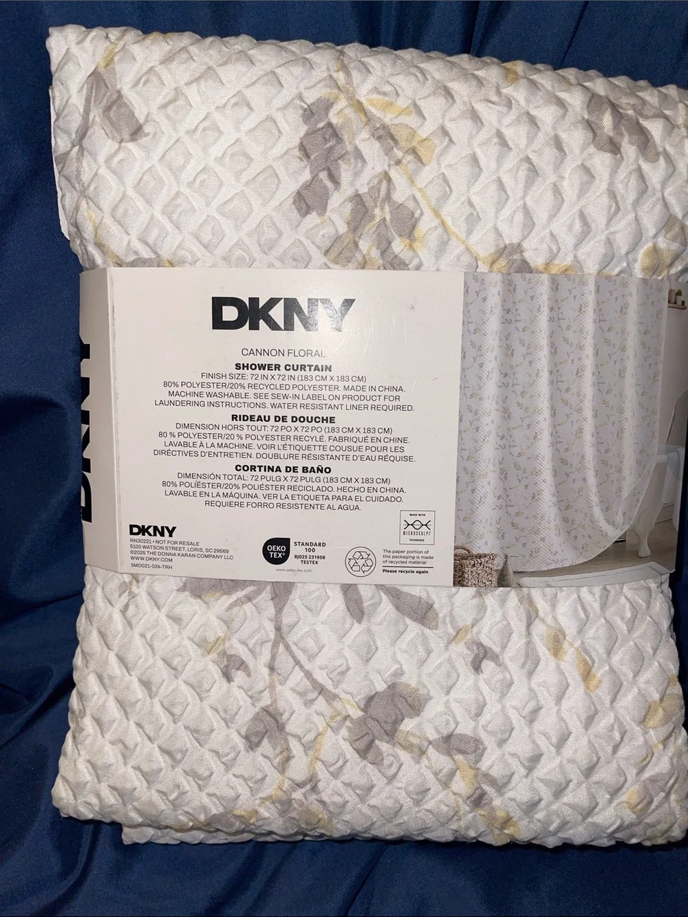 Dkny shower curtain